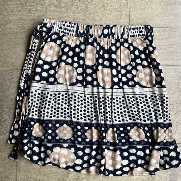 Faux wrap A-line Vero Moda medium skirt - Picture 8 of 8